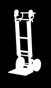 construction Dimensions: W: 20 D: 20 H: 52 Foot Plate: W: 18 D: 9 Weight: 32 lbs. Capacity: 600 lbs. UPS, some assembly required ALUMINUM CONVERTIBLE HAND TRUCK Item No.
