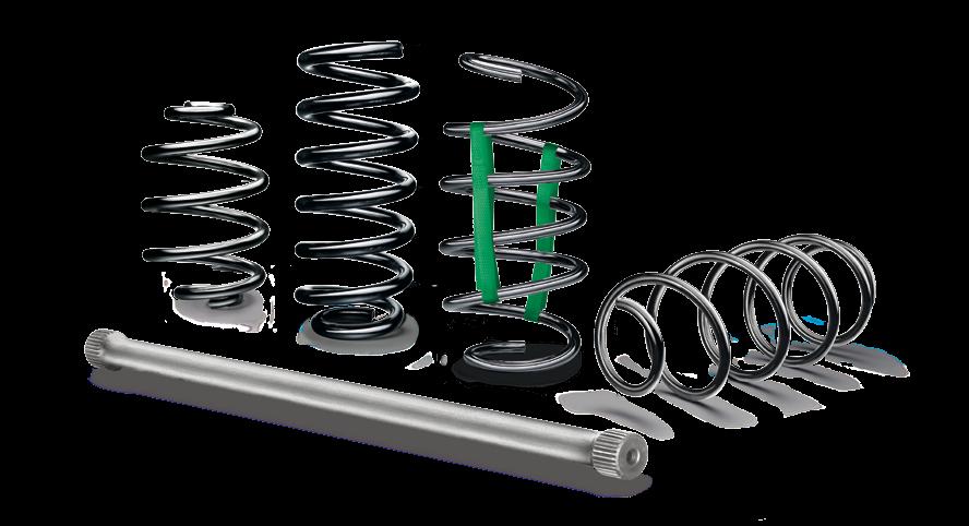 With Ruville springs, you can cover virtually the entire market demand: Compression springs of the type coil spring are the designs that are used most frequently.