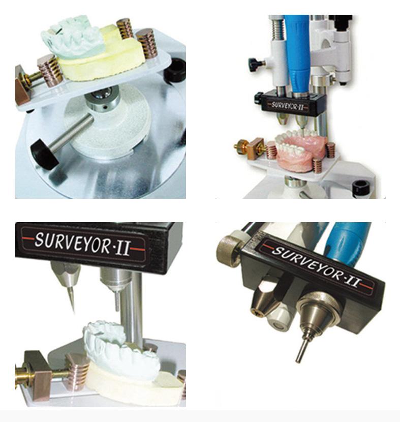 SURVEYOR - More precise work is possible with this unique handpiece System - High quality precision instrument for milling, drilling, setting attached