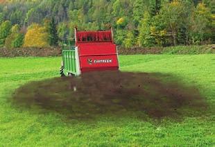 The spreader: Standard or universal Controlled output of the manure is a prerequisite for responsible