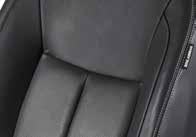 Customers should contact the manufacturers of these devices for further information. Interior Cloth seat trim. Interior Leather accented seat trim (Optional on ST-X). ** GVM = Gross Vehicle Mass.