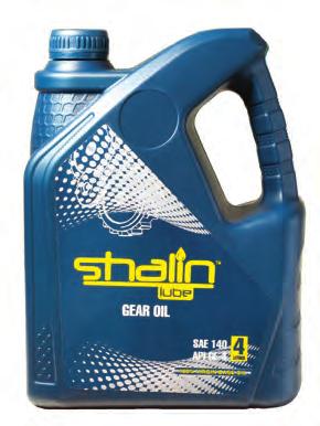 Gear Oil Shalin lube Gear oils are formulated from the high quality base oil (Group- I, Group- II) Grades: SAE 90, SAE 140, SAE 85W90, SAE 85W 140, SAE 80W90, SAE 80W140, SAE 75W90 & 75W140 API