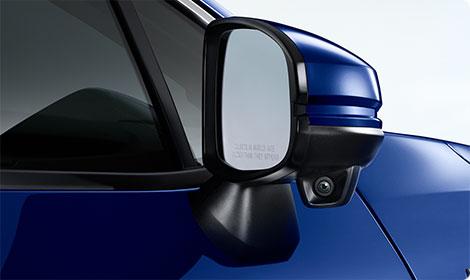 The mirrors were specifically designed to be aerodynamic, reducing wind noise and drag. Power Door Locks with Remote Entry FEATURE: A remote entry system is standard equipment.