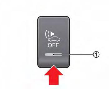1. The VSP system is automatically turned on when the vehicle is in the READY to drive mode. (The indicator light *1 on the VSP OFF switch is off.) 2.