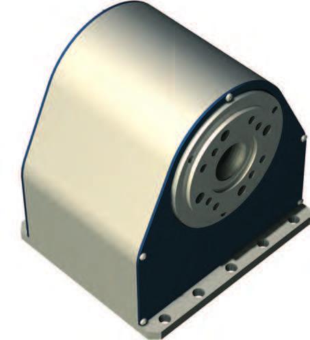 Rotary unit ZD 30 Features Low play toothed belt drive with Stepper motor Reduction 1 : 30 Shaft with Ø 15 mm boring Housing
