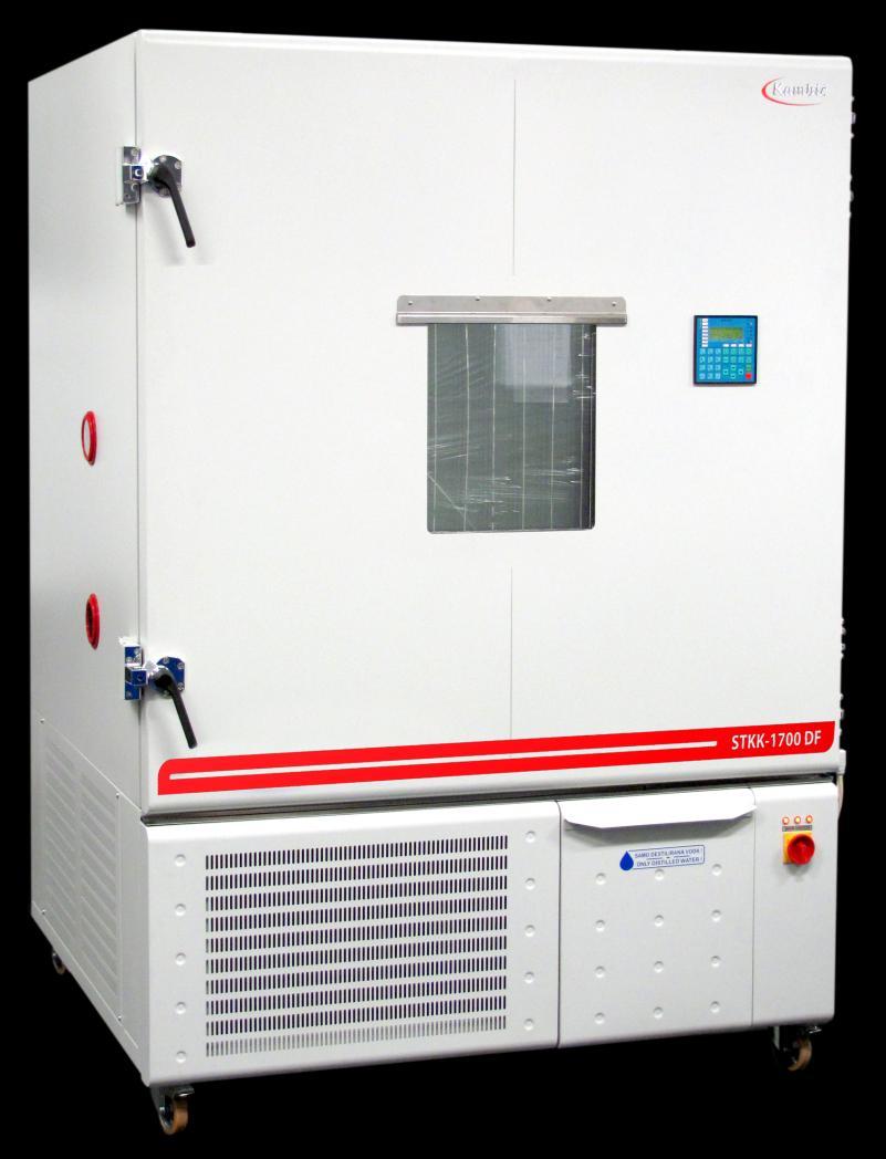 STABILITY TESTING CLIMATIC CHAMBER (+5 C +80 C) (10% Rh 90% Rh) STKK-190 DF STKK-340 DF STKK-500 DF STKK-1000 DF STKK-1700 DF Perfect tool for stability testing in pharmaceutical Industry Following