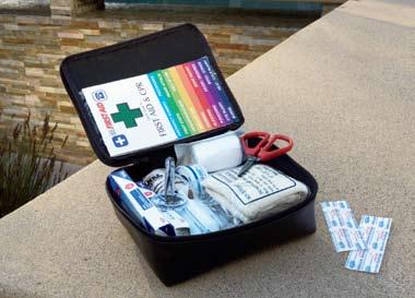 This ultra-functional emergency assistance kit contains tools and supplies to help you handle minor situations that may occur on the road.