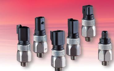 Protection class IP67 / IP6K9K Mechanical Pressure Switches 04XX Pressure switches PLUS with intelligent, supplementary functions Overvoltage protection prolonging the contact service