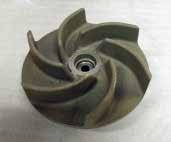 Hard-Iron (6 HRC) vortex impeller Easily handles solids and reduces wear.