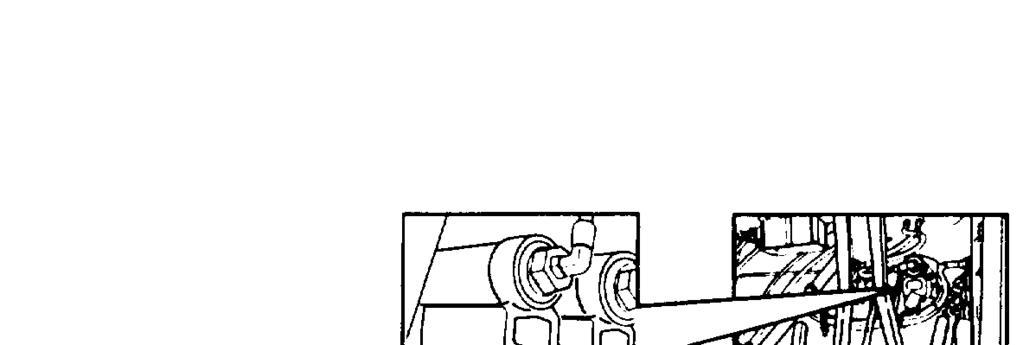 (Check level) (See note 1) (C) Fan Gearbox Dram (See note 2) (O) Pivot Steer