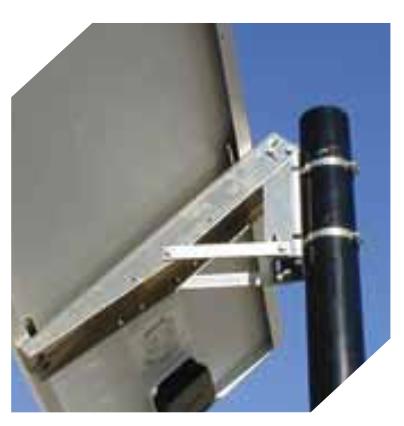 DELTA SOLAR LUMINAIRES: PANEL MOUNTINGS Mounting Options For single module For two modules For four modules Order # SPM- 108-2 Product Pairing Luminaire Number of Panels SPM 1020 (20W) 1 (Solar Panel