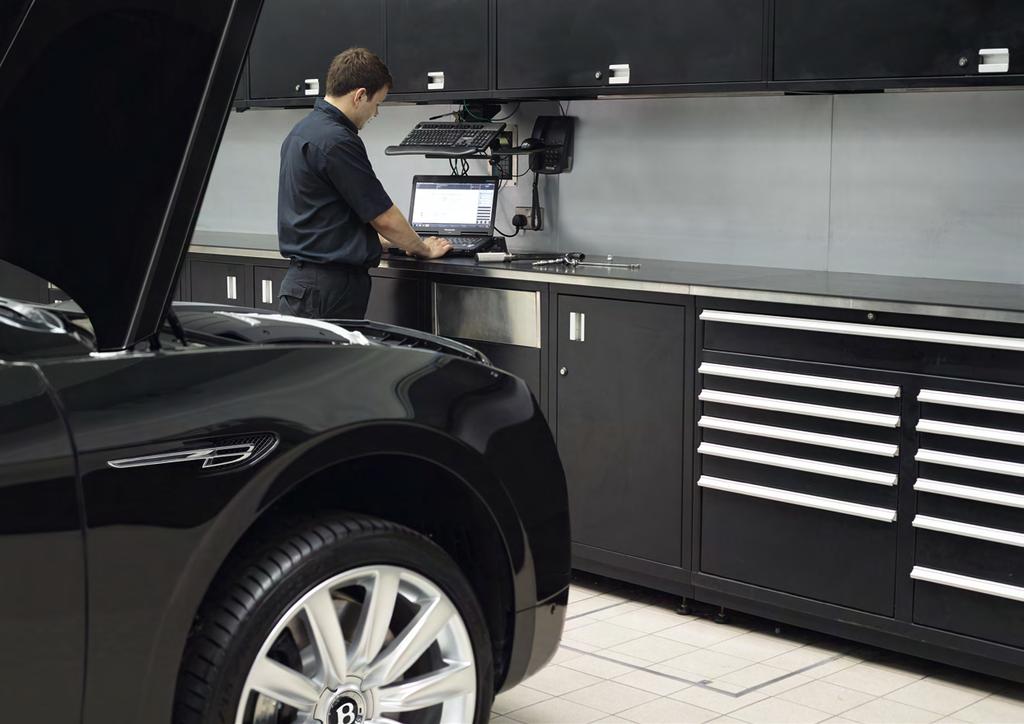 The latest Bentley technology. Direct from the factory. Professional technicians need the best tools to do the best job.