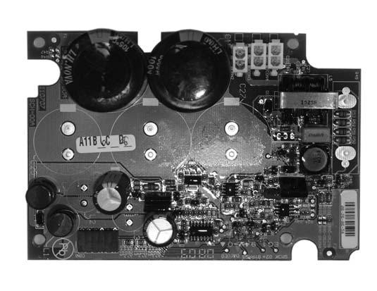 4 Spare Parts MCD 500 Service Manual 4.5 Bypass Driver PCB Models MCD5-0131B - MCD5-0215B require one Bypass Driver PCB.