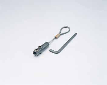 504 23665 Set Screw Clamp-Type Pulling Grip 629 31855 Pulling Grip with Clevis includes 624S, 624L and 678 clevis - 4 clamp 624 31908 Pulling Grip includes 624S and 624L - 2 clamp each 624S 31866