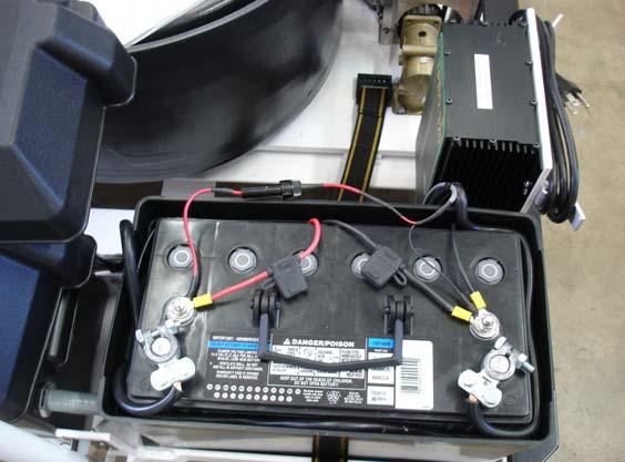 In the event the main fuse blows check all the battery wire connections to insure they are tight and check the extending load setting to insure it is less than 150 lbs.