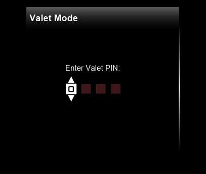 Valet Mode( ) Sport( ) - 2 Track( ) - 3