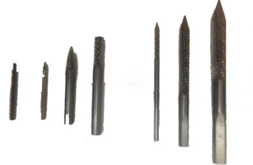DIAMOND-CUT CUTTERS CARBIDE BURRS AND BUFFING STONES FOR STEEL CABLES Omni Diamond-Cut Carbide Cutter and Burrs are the newest innovation in skiving tools.
