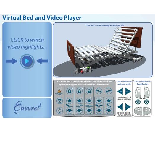 the bed yourself in virtual 3D.
