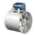 TYPICAL SPECIFICATIONS Model TBI-FS Axial Inline - Belt Drive Inline fans shall be of the axial type with fabricated steel airfoil propellers.