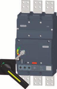 Modular design of the drives enables easy installation on the circuit breaker after removing the cavity cover from the circuit breaker.
