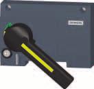 The hand drive enables to control the circuit breaker through the front panel or through the switchgear door, the outlet for the operating shaft is protected as has the protection code for bearings,