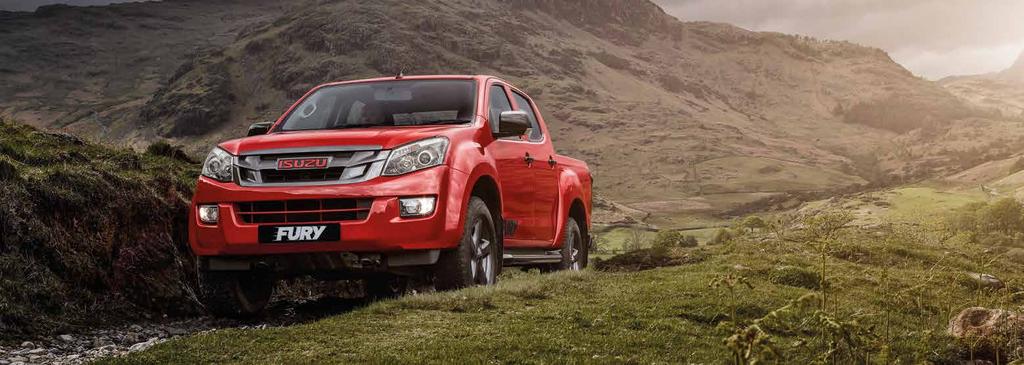 THE ISUZU D-MAX FURY DIFFERENCE WORK HARD AND PLAY HARD.