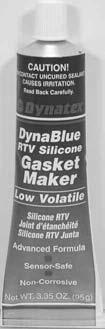Makes instant gaskets for all engines. Temperature resistant up to 625 F (329 C). Use on valve covers, oil pans, transmission pans, timing covers and intake manifold end seals. 3.8 oz.