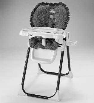 Healthy Care High Chair Product features and decoration may vary from the photo above.