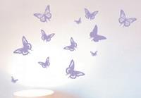 Sizes Contains pack of 30 lifesize butterflies in various
