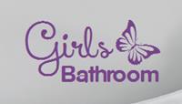 Height: 25cm "Girls Bathroom" R 200 BL002 GirlCup Height: 64cm