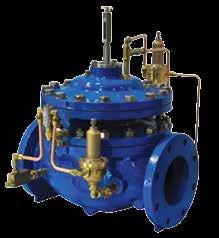 Models 106-PR-SM / 206-PR-SM Pressure Reducing Control Valve with Integral Back-up KEY FEATURES Ideal for applications where failure is not an option Includes a back-up system to protect against