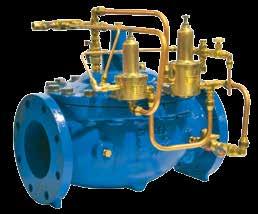 106-PG or 206- PG main valve. The valve is mounted in a tee, downstream of the pump check valve(s).