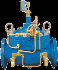 Models 106-BPC / 206-BPC Booster Pump Control Valve Double Chamber 106-BPC Globe KEY FEATURES Suitable for most pumping applications including suction lift and low differential head Prevents pump