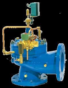 Models 106-DW / 206-DW Deep Well Pump Control Valve Double Chamber KEY FEATURES Prevents pump starting and stopping surges No energy loss while pump is running Separate opening and closing speed
