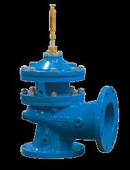 Main Valves Model 206-PGM / S206-PGM Reduced Port, Integral Back-Up, Dual Diaphragm, Automatic Control Valve Product Line Drawing 1 2 3 4 5