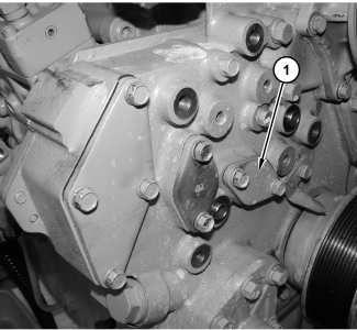 Illustration 1 g01375105 Illustration 2 g02723312 (2) Fuel injection pump drive gear (3) Idler gear