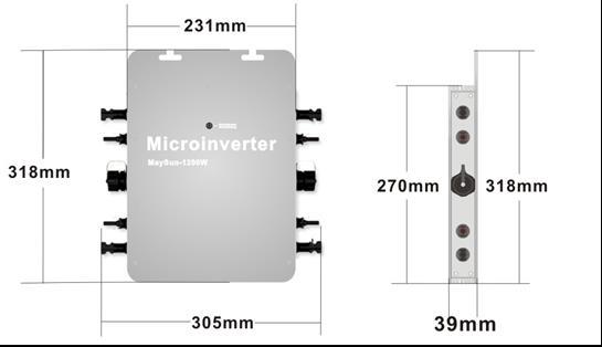 PV input(mc4)2 3 PV input(mc4)3 4 PV input(mc4)4 5 AC input-