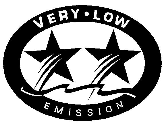 Star Label One Star Low Emission The one-star label identifies engines that meet the Air Resources Board's Personal Watercraft and Outboard marine engine 2001 exhaust emission standards.