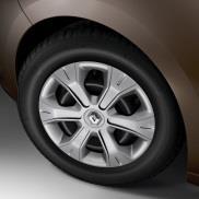 15" Avanza alloy wheels 16" Asteria alloy wheels 77 11 426 990 Colour: satin charcoal grey.