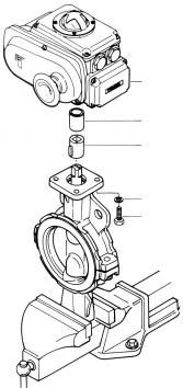 DISASSEMBLING THE VALVE BODY AND DRIVE MEMBER Disassembling the cylinder (TGS) Cylinder () Loosen the hexagon bolt and spring washer C3 and then remove the cylinder. (Fig.