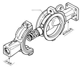 7 into the hole of the lower body and verify that it is properly seated as a circle. Next insert the dust seal!, making sure that its orientation is correct (refer to Fig.