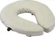 Easy Air Padded Toilet Seat Riser Adds cushion and up to 2
