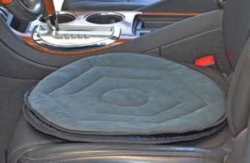 Swivel Seat Cushion Foam Comfort Rings 360-degree, rotating base aids in transitioning