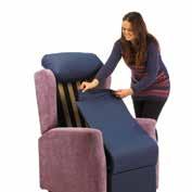 requiring a soft adjustable lumbar support. Recommended for those with limited head control and requiring soft lateral support without feeling restricted.