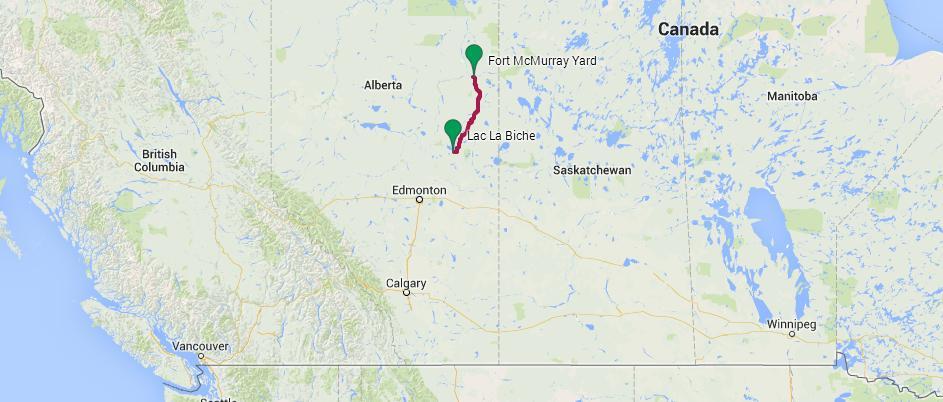 in Northern Alberta The plan is to design for an axle load of 36 tons in next 12 months There are also plans