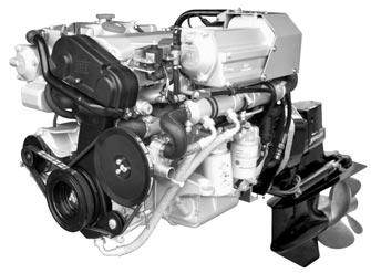 INNOVATION WITH LIGHTNESS STEYR MARINE ENGINES +MERCRUISER BRAVO STERNDRIVE 156 191 KW (212 260 HP) 6-Cylinder The state-of-the-art STEYR Marine Diesel Engine with dual cooling circuit fulfilling the
