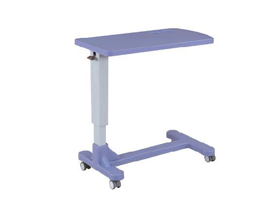 ITEM NUMBER: RT24-07-004ME M01 ABS OVERBED TABLE Specifications: Dimensions: 820 450 850/1100mm Powder spray painted steel
