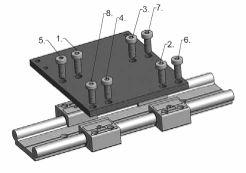 Installation Instructions drylin W 1 drylin W rail with housing bearings During the installation process, a