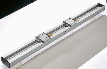 LMH1L Page 43 Complete axis with iron-core motor, type LMS Stroke is measured incrementally via magnetic encoders Ideal for applications with long stroke (up to 30 m) Enclosure possible