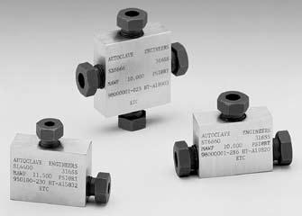 Fittings and Tubing - QS Series Autoclave Engineers Medium QS Fittings are designed for use with QS Series valves and medium pressure tubing.